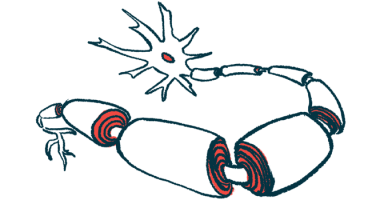 CMT2D gene therapy | Charcot-Marie-Tooth News | illustration of nerve cell and axons