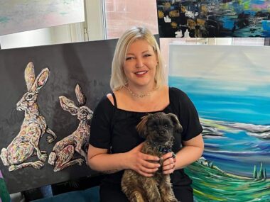 paintings | Charcot-Marie-Tooth News | awareness | photo of Karina Vaile